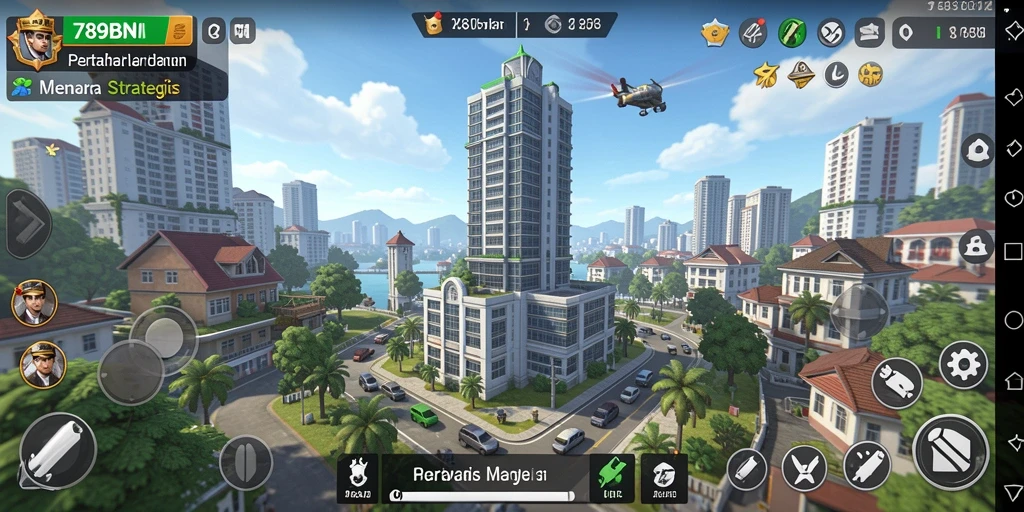 Tangkapan layar gameplay menampilkan aksi Tower Defense yang mendebarkan.