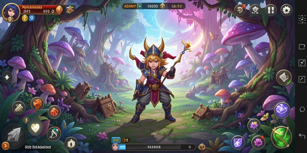 Tampilan gameplay ADAM77 yang mendebarkan dalam dunia petualangan.