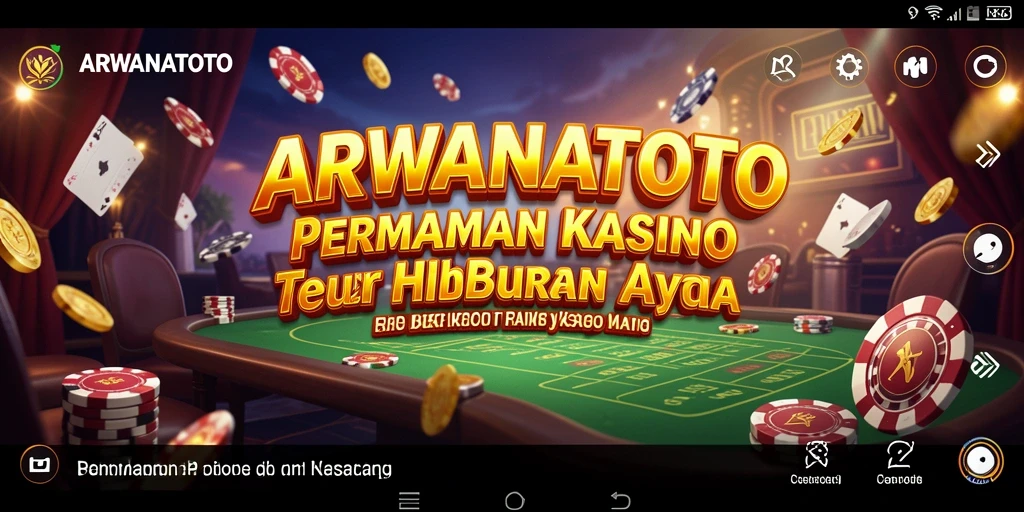 Tampilan gameplay ARWANATOTO yang menarik dan mendebarkan.