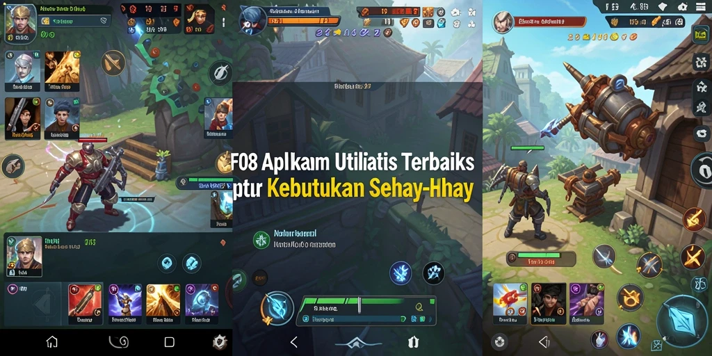 Tangkapan layar F08 menampilkan fitur utilitas yang praktis dan mudah digunakan.