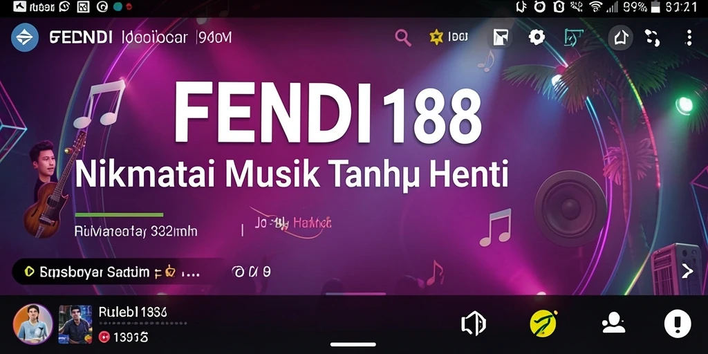 Screenshot gameplay <strong>FENDI188</strong> menampilkan interaksi musik yang seru.