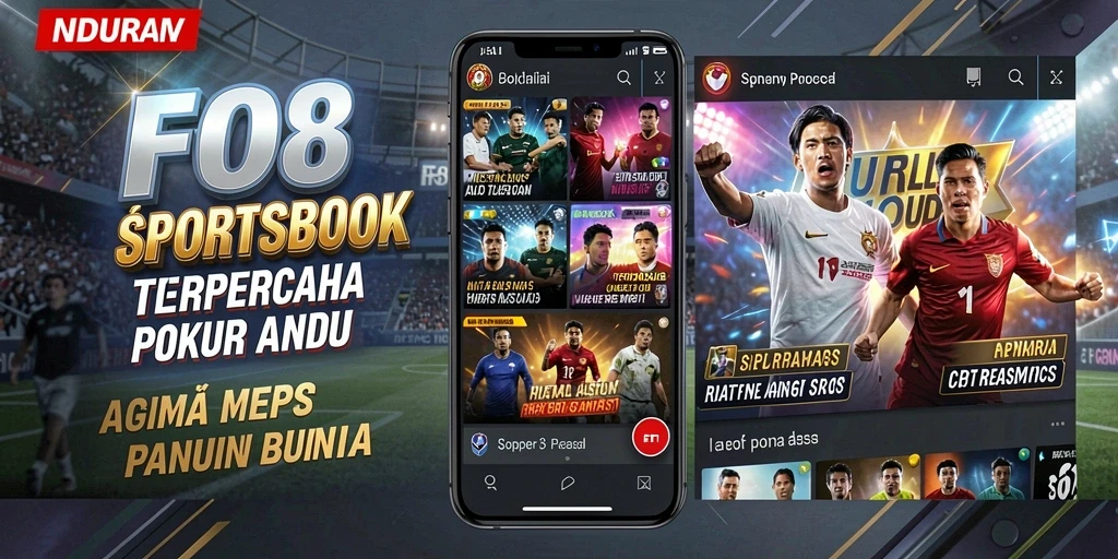 Screenshot menunjukkan pengalaman taruhan olahraga yang seru di FO8.