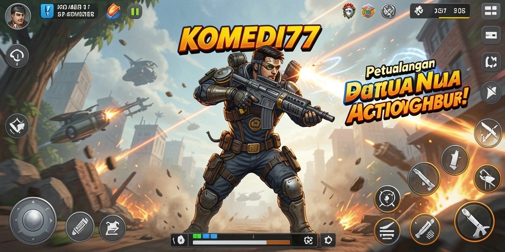 Gameplay menarik dengan aksi dan humor yang seru.