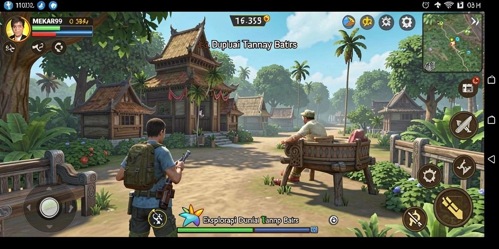 Gameplay seru di dunia terbuka MEKAR99