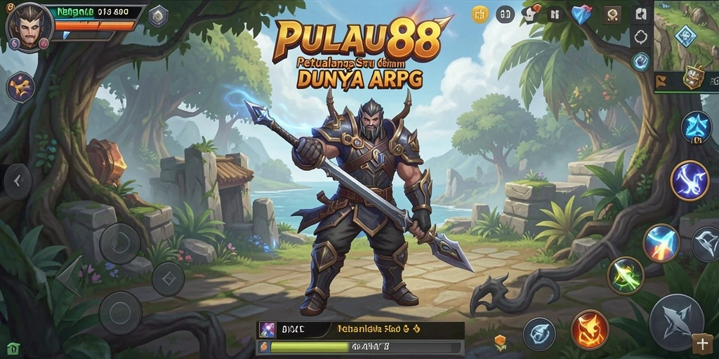 Tampilan menarik dari gameplay ARPG PULAU88 dengan aksi seru.