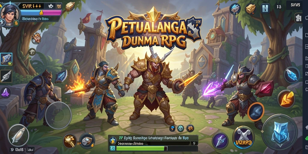 Tampilan epik pertarungan dalam gameplay SVIP5 yang menakjubkan.