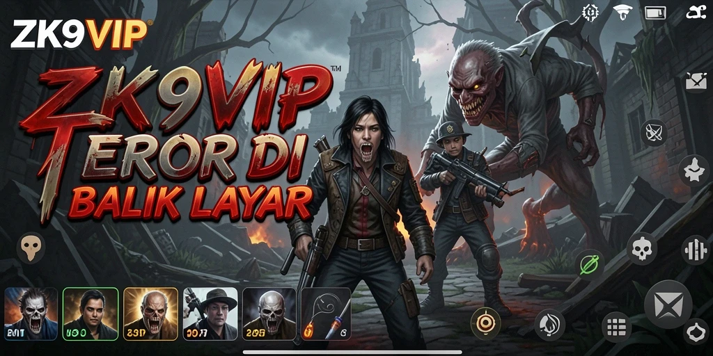 Screenshot gameplay ZK9VIP yang menunjukkan kengerian yang mengintai.