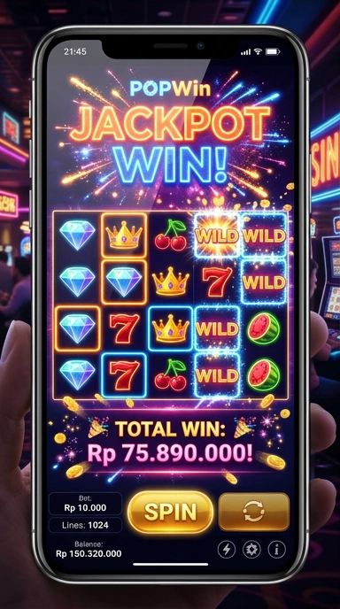 Tampilan antarmuka popwin yang user-friendly.